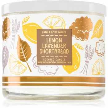 Bath & Body Works Lemon Lavender Shortbread lumânare parfumată