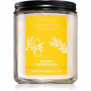 Bath & Body Works Lemon + Rosemary lumânare parfumată
