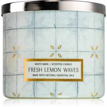 Bath & Body Works Fresh Lemon Waves lumânare parfumată